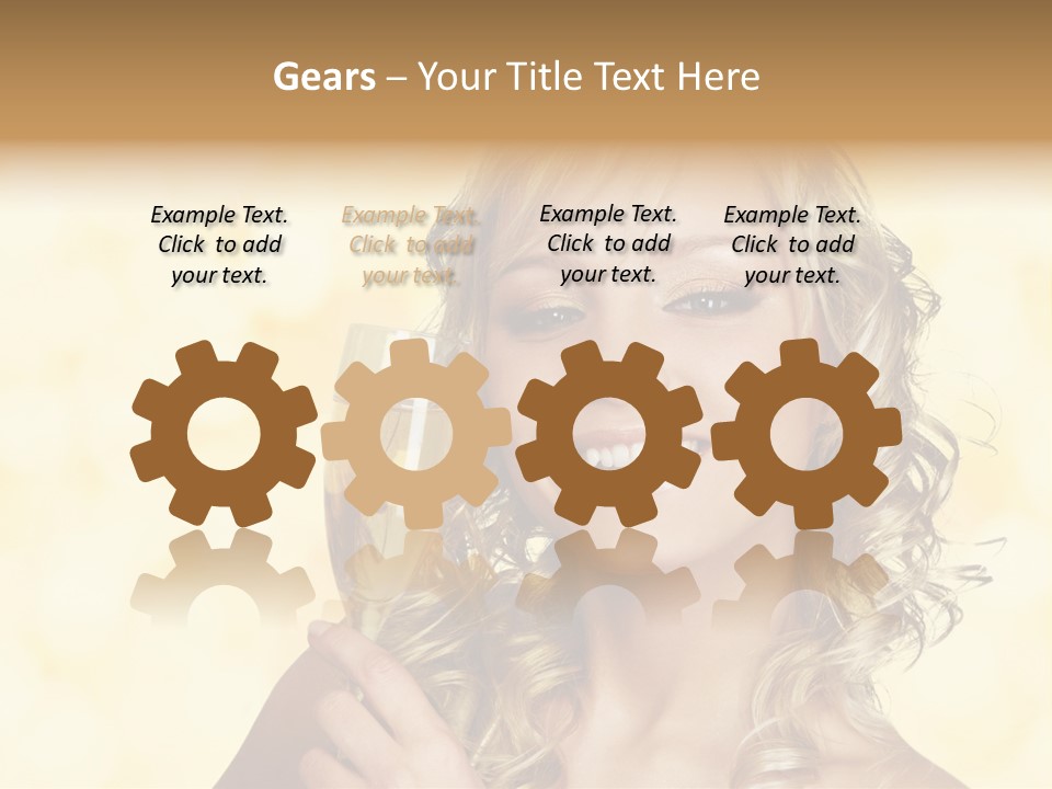 Elegance Glance Vogue PowerPoint Template