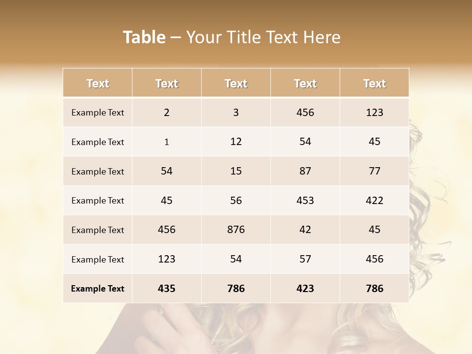 Elegance Glance Vogue PowerPoint Template