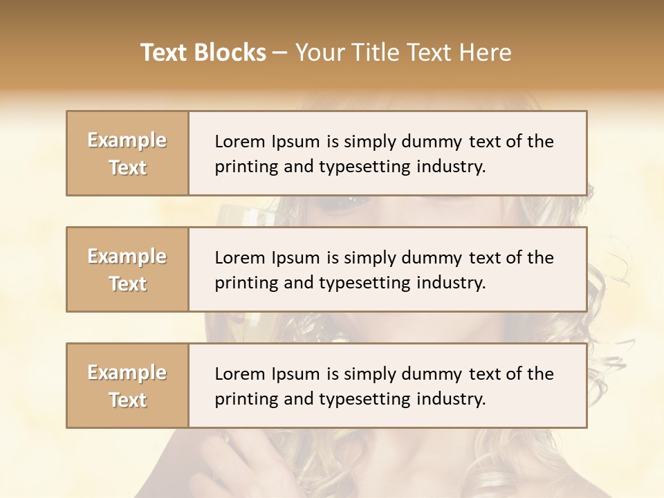 Elegance Glance Vogue PowerPoint Template