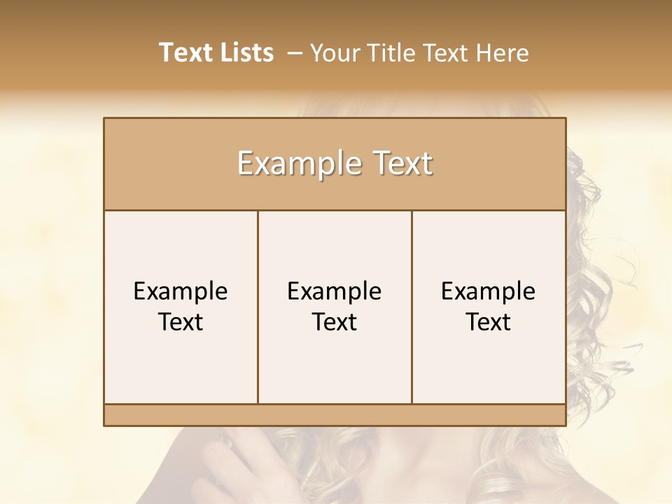 Elegance Glance Vogue PowerPoint Template