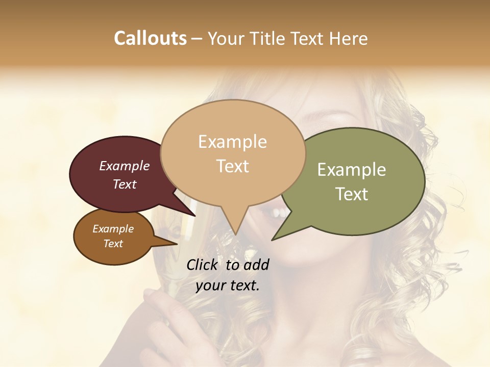 Elegance Glance Vogue PowerPoint Template