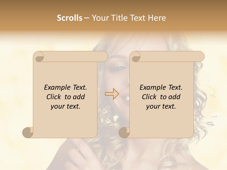 Elegance Glance Vogue PowerPoint Template
