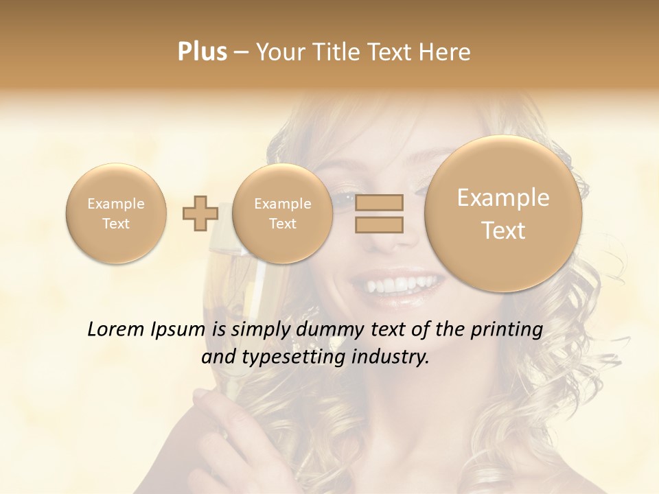 Elegance Glance Vogue PowerPoint Template