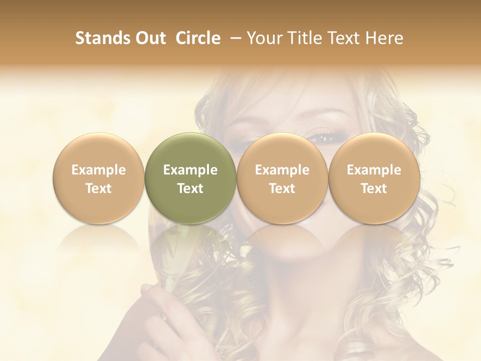 Elegance Glance Vogue PowerPoint Template