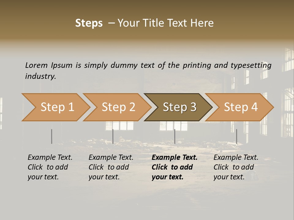 Old Factory PowerPoint Template
