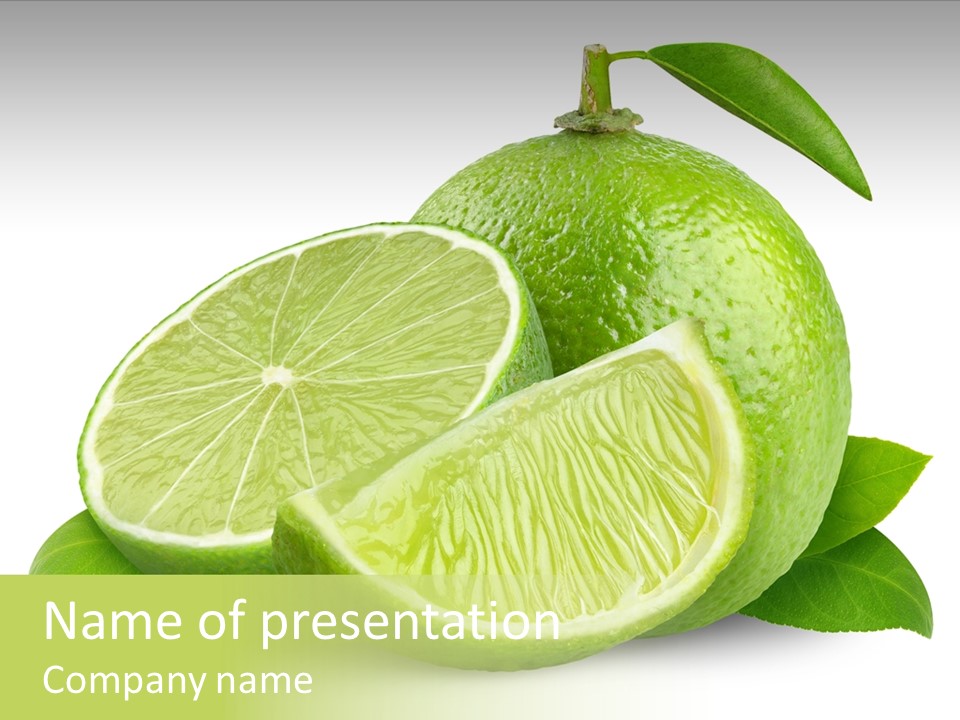 Vivid Healthy Ripe PowerPoint Template