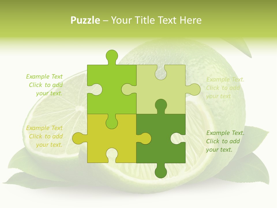 Vivid Healthy Ripe PowerPoint Template