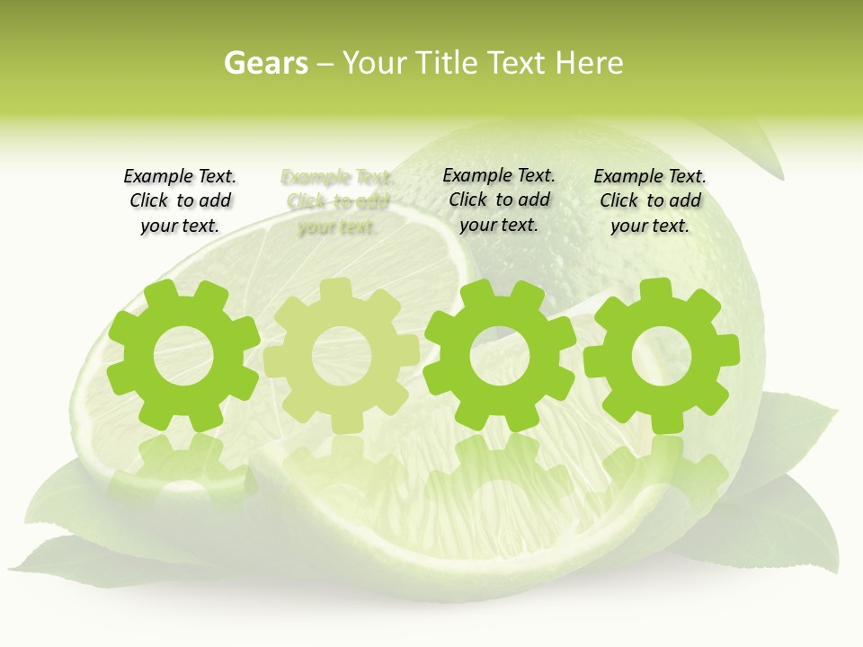 Vivid Healthy Ripe PowerPoint Template