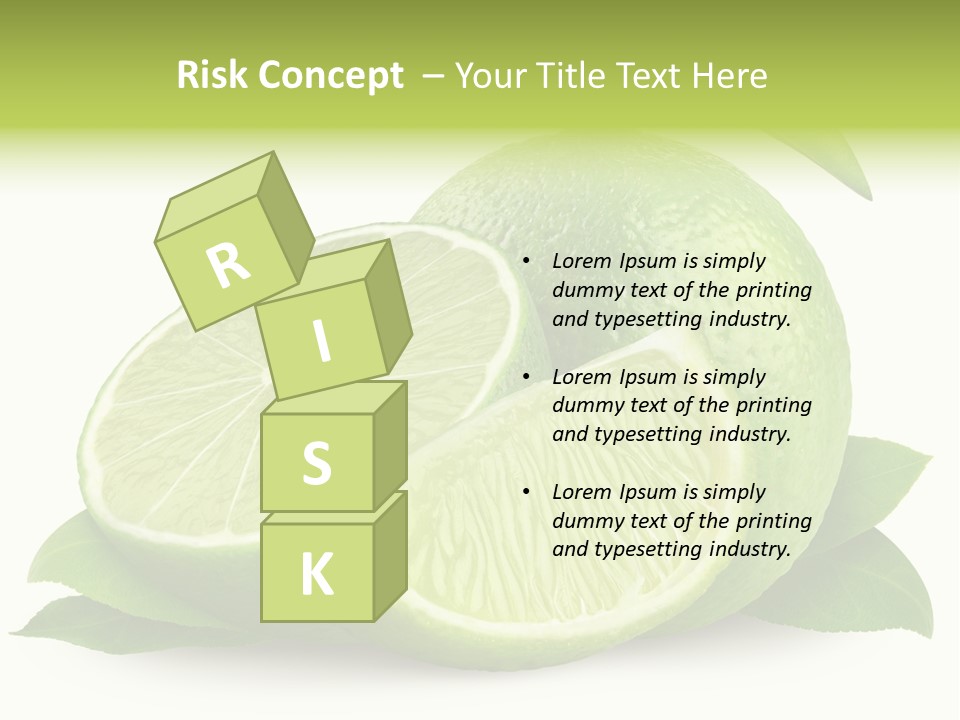 Vivid Healthy Ripe PowerPoint Template