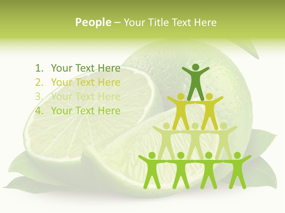 Vivid Healthy Ripe PowerPoint Template