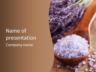 Aromatic Closeup Natural PowerPoint Template