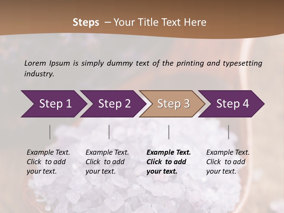 Aromatic Closeup Natural PowerPoint Template