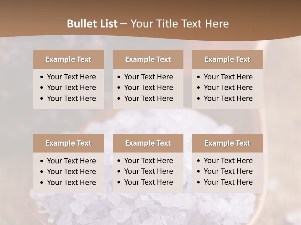 Aromatic Closeup Natural PowerPoint Template