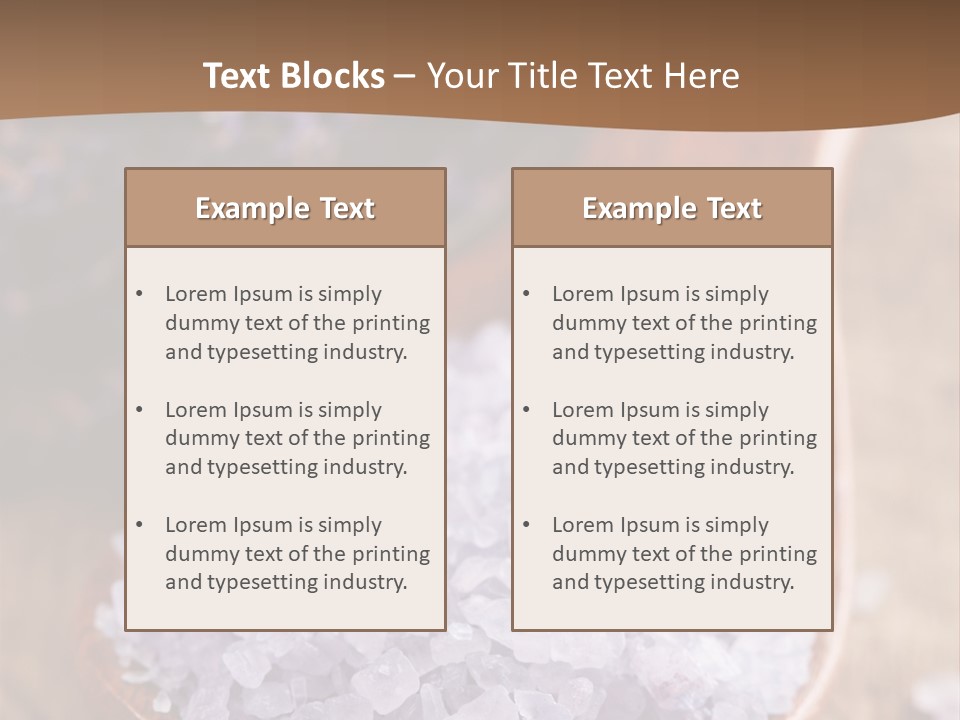 Aromatic Closeup Natural PowerPoint Template