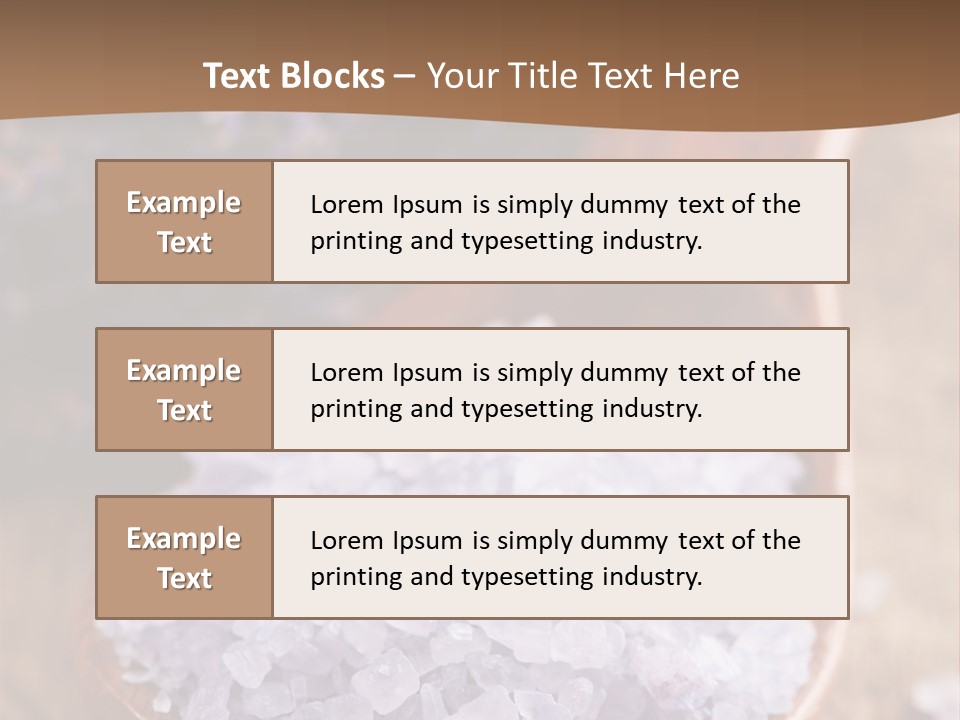 Aromatic Closeup Natural PowerPoint Template