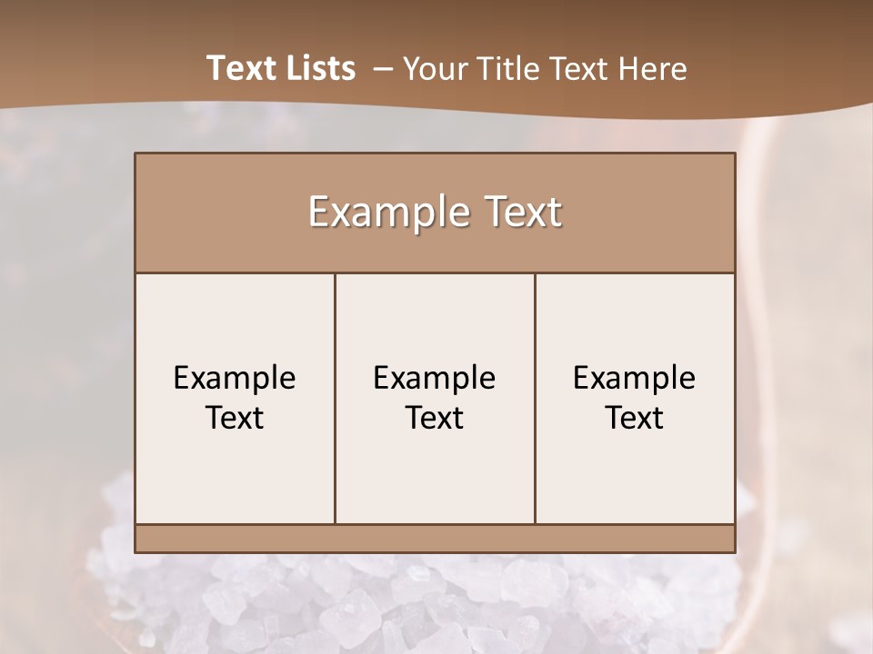 Aromatic Closeup Natural PowerPoint Template