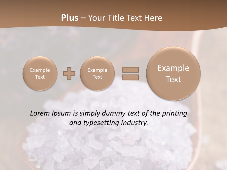 Aromatic Closeup Natural PowerPoint Template