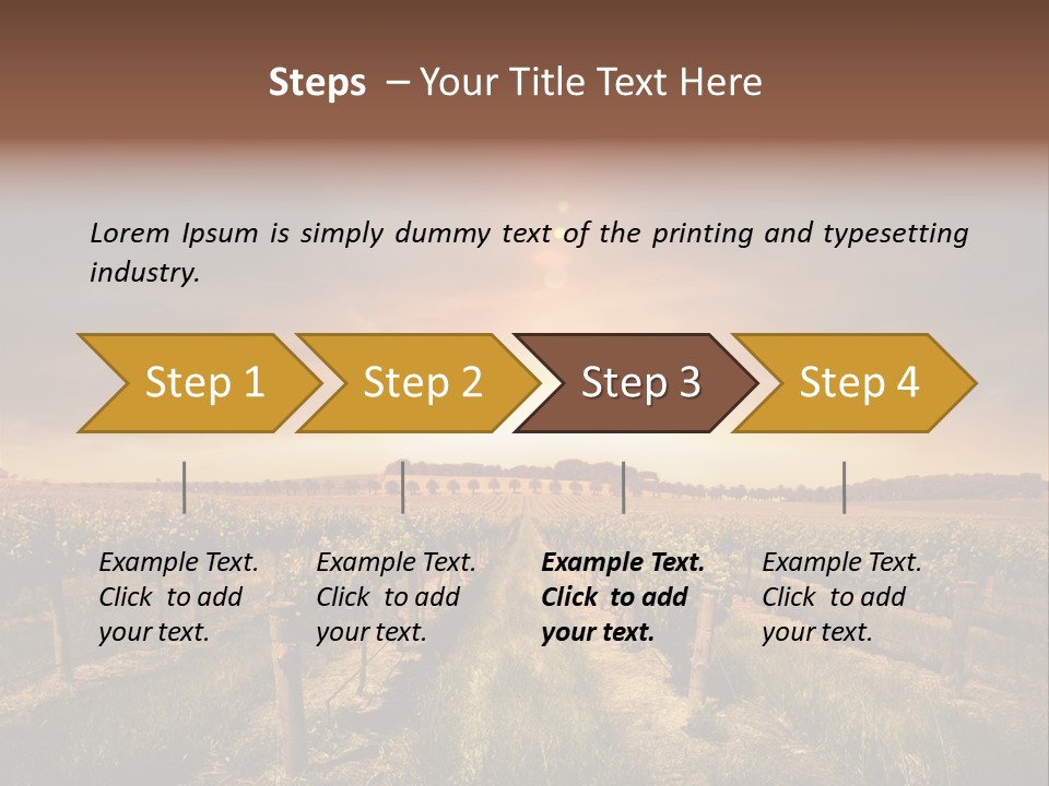 Vineyard PowerPoint Template