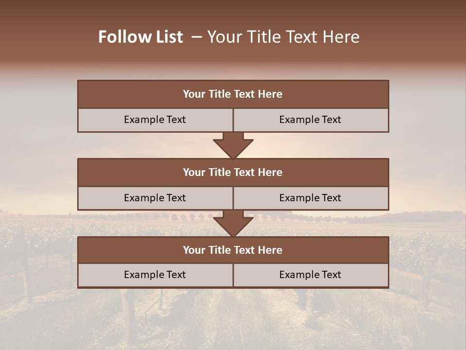 Vineyard PowerPoint Template