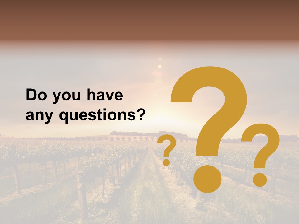 Vineyard PowerPoint Template