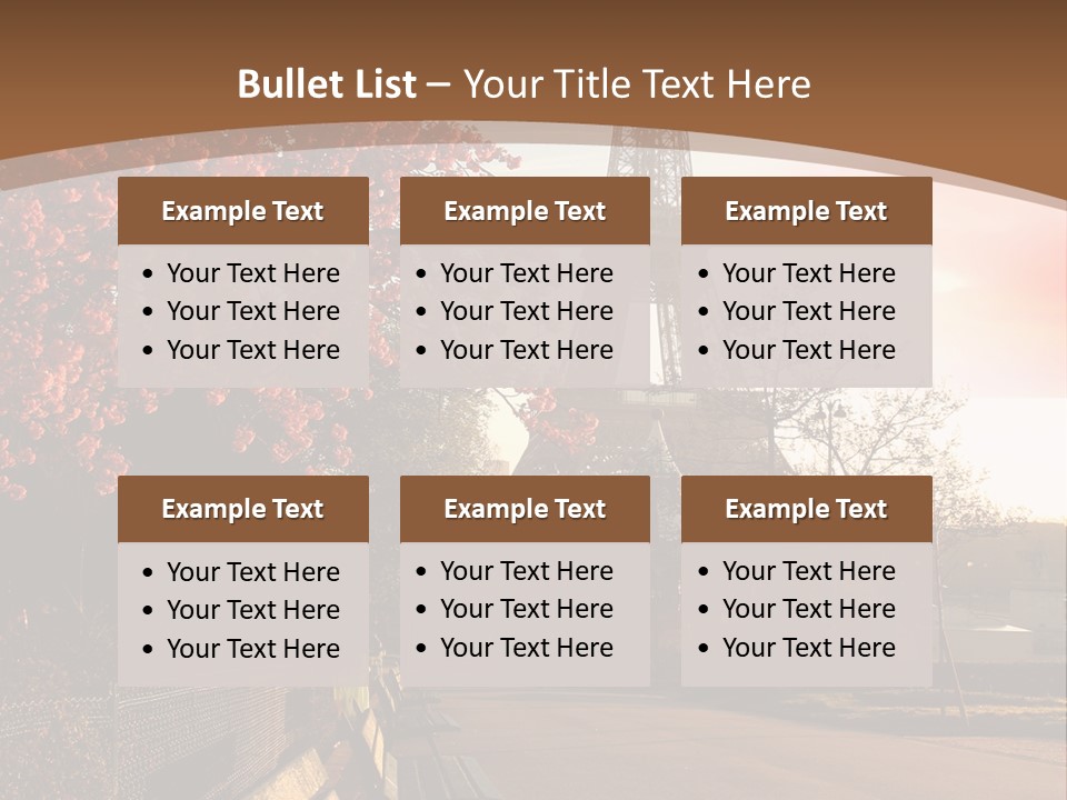 Eiffel Tower PowerPoint Template