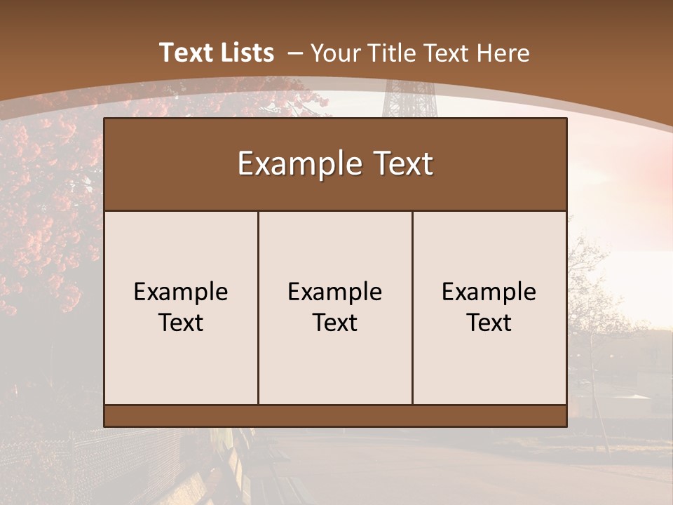 Eiffel Tower PowerPoint Template
