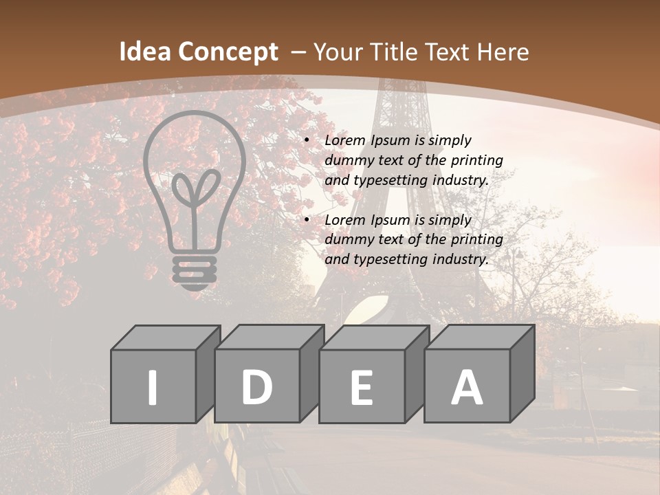 Eiffel Tower PowerPoint Template