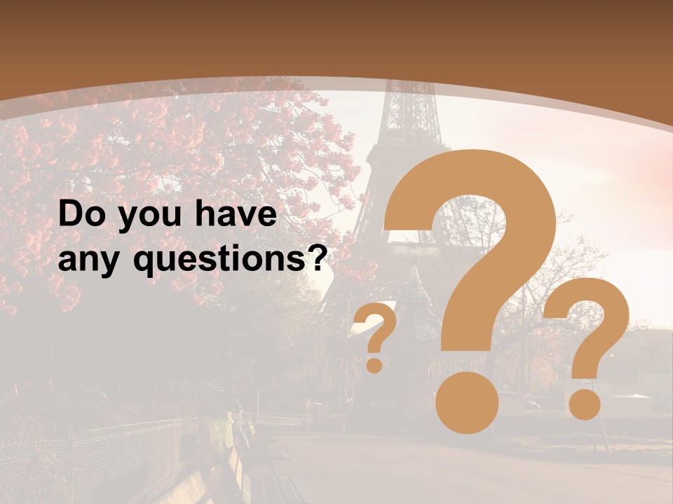 Eiffel Tower PowerPoint Template