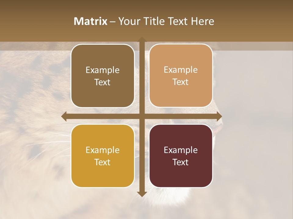 Onca Became Predator PowerPoint Template