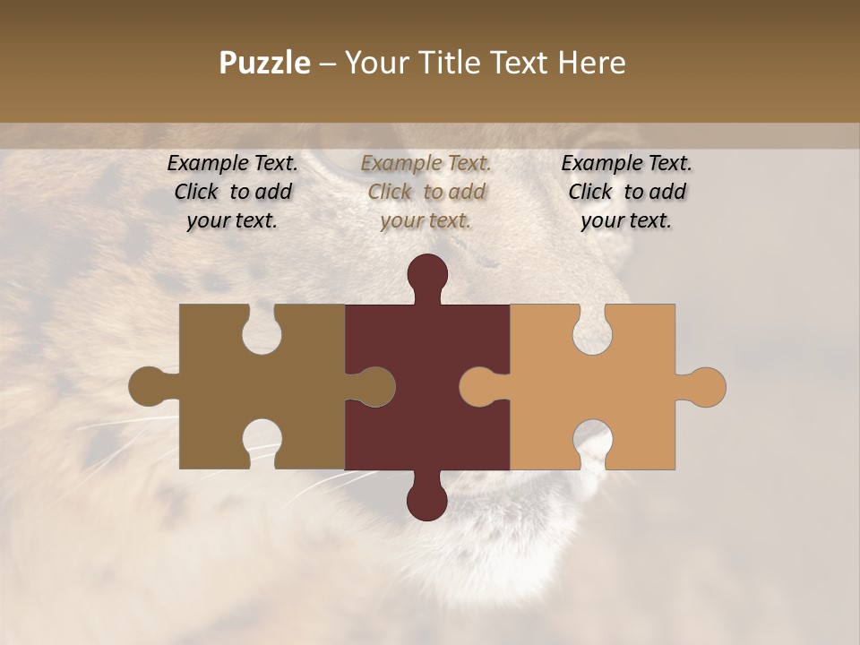 Onca Became Predator PowerPoint Template