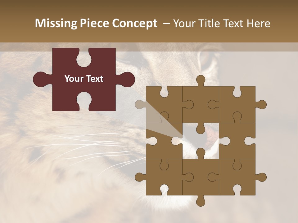 Onca Became Predator PowerPoint Template