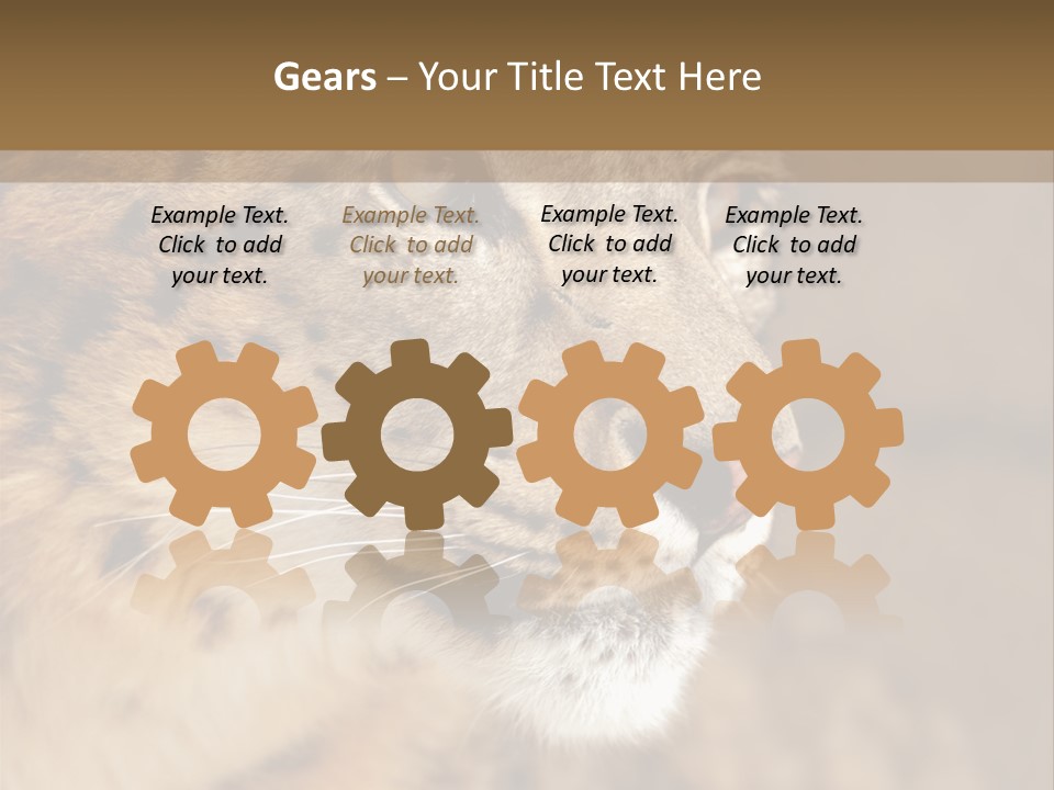 Onca Became Predator PowerPoint Template