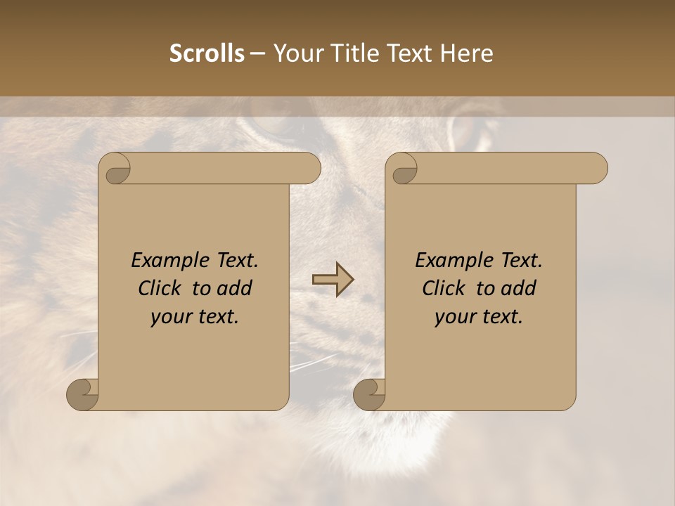 Onca Became Predator PowerPoint Template