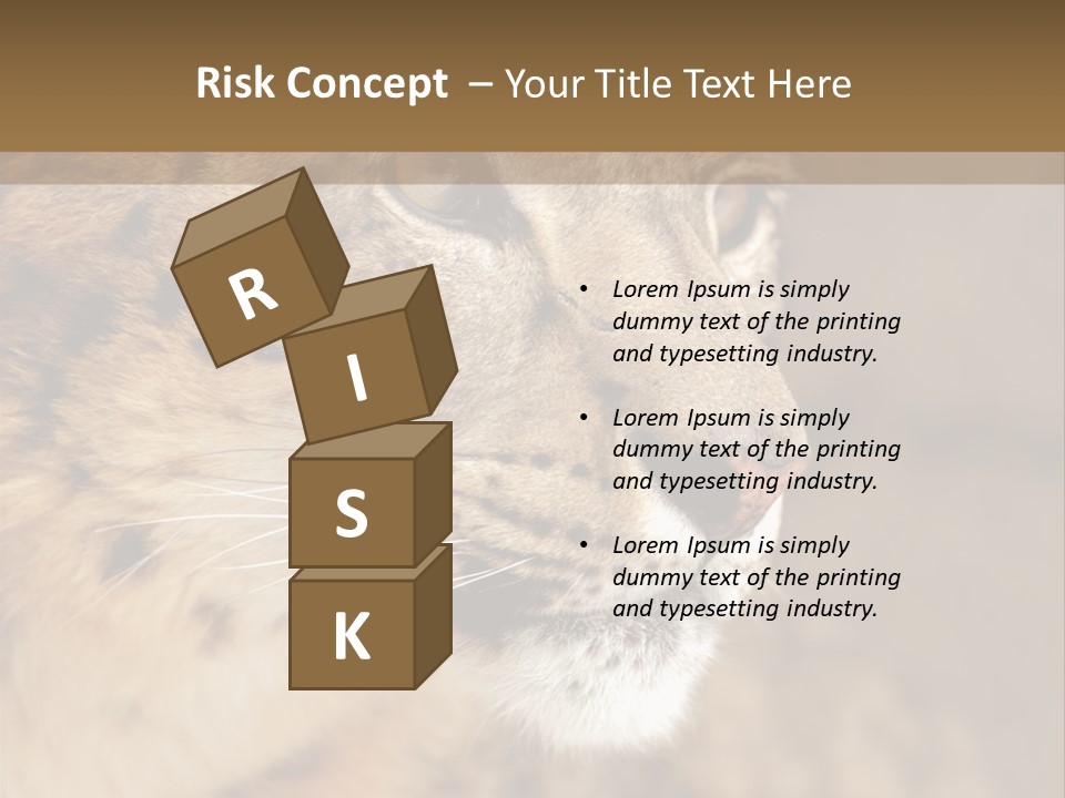 Onca Became Predator PowerPoint Template