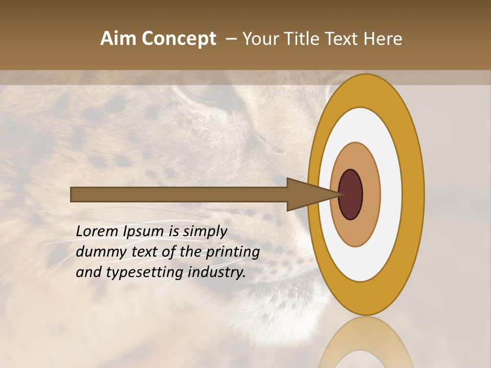 Onca Became Predator PowerPoint Template