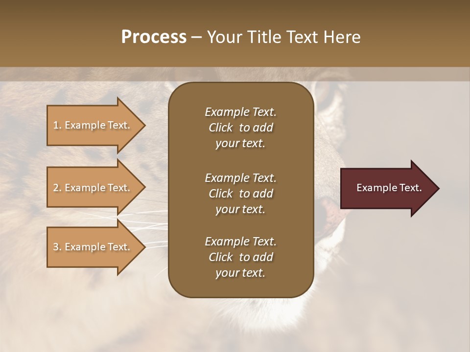 Onca Became Predator PowerPoint Template