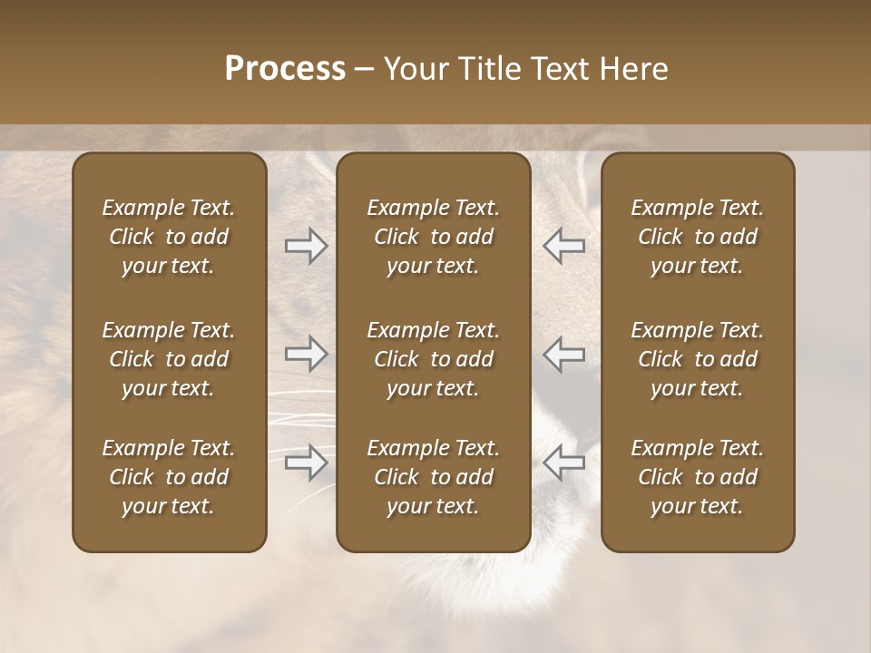 Onca Became Predator PowerPoint Template