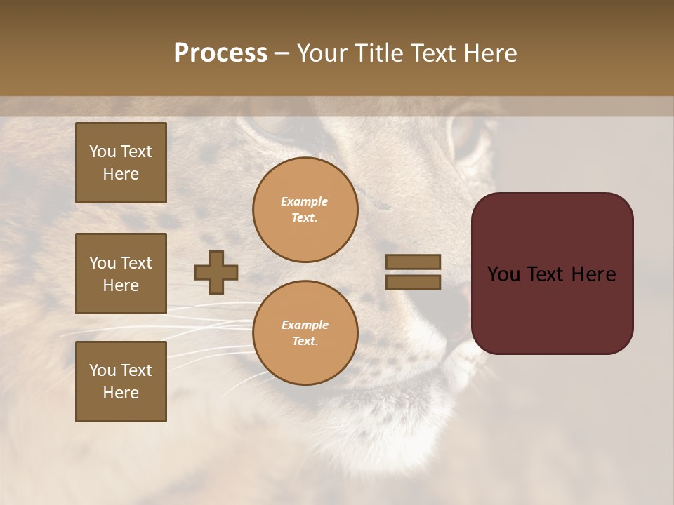 Onca Became Predator PowerPoint Template
