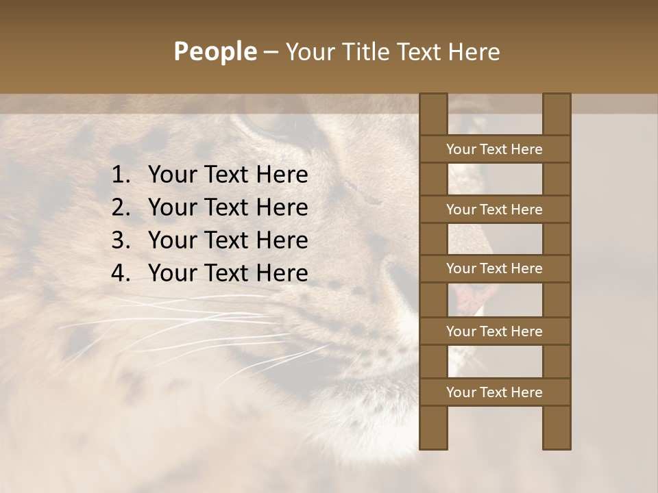 Onca Became Predator PowerPoint Template