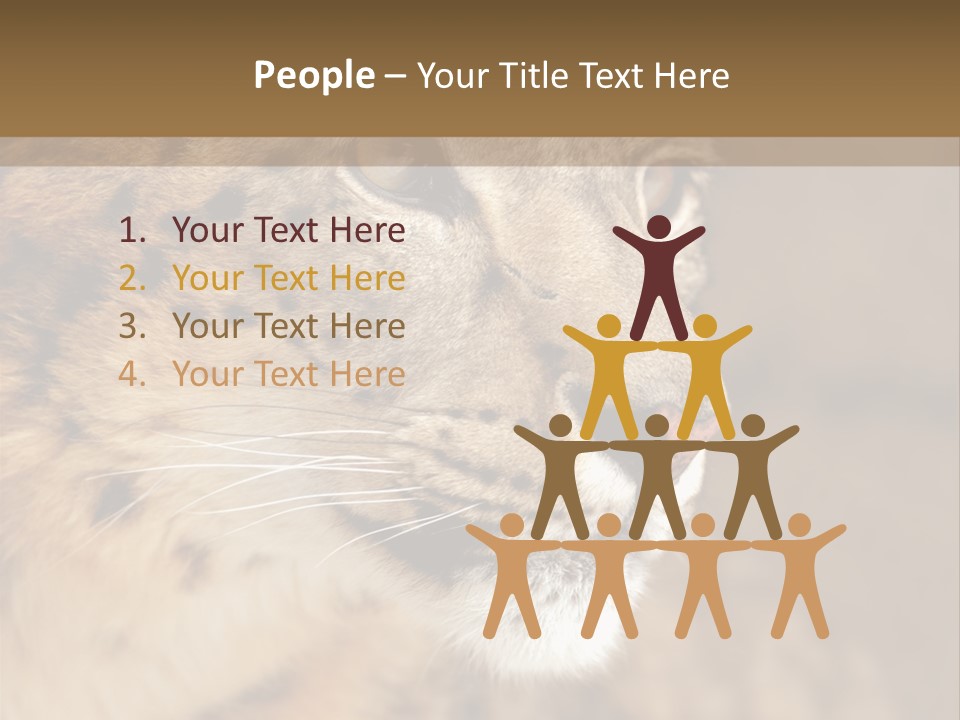 Onca Became Predator PowerPoint Template
