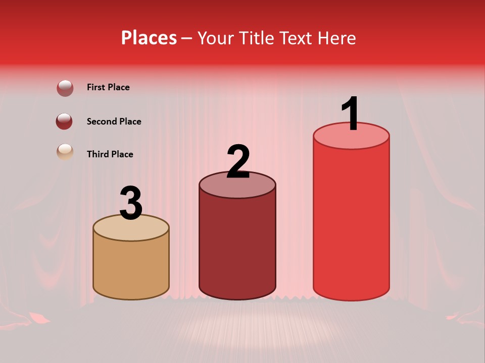 Curtain Background PowerPoint Template