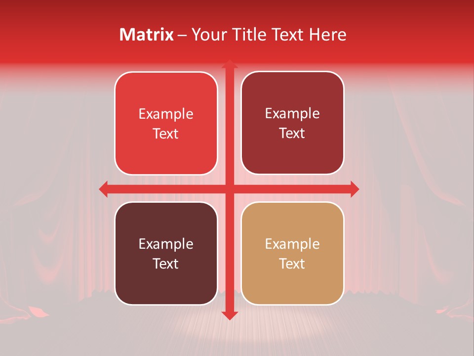 Curtain Background PowerPoint Template