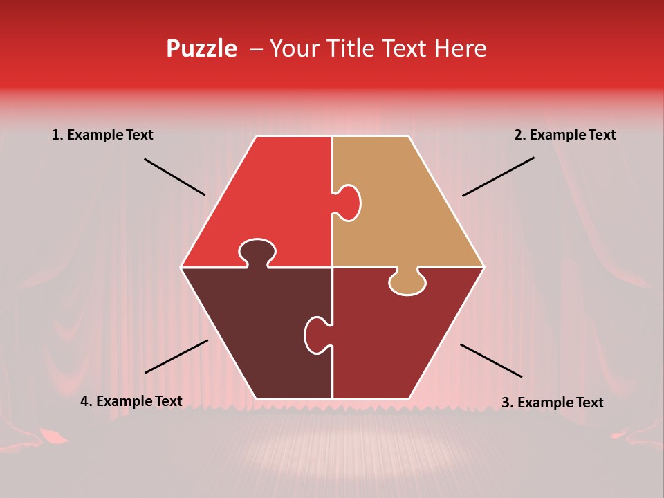 Curtain Background PowerPoint Template