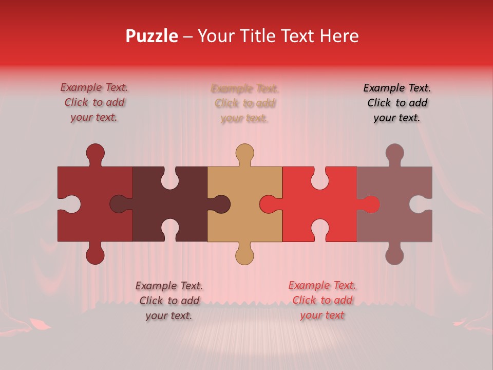 Curtain Background PowerPoint Template