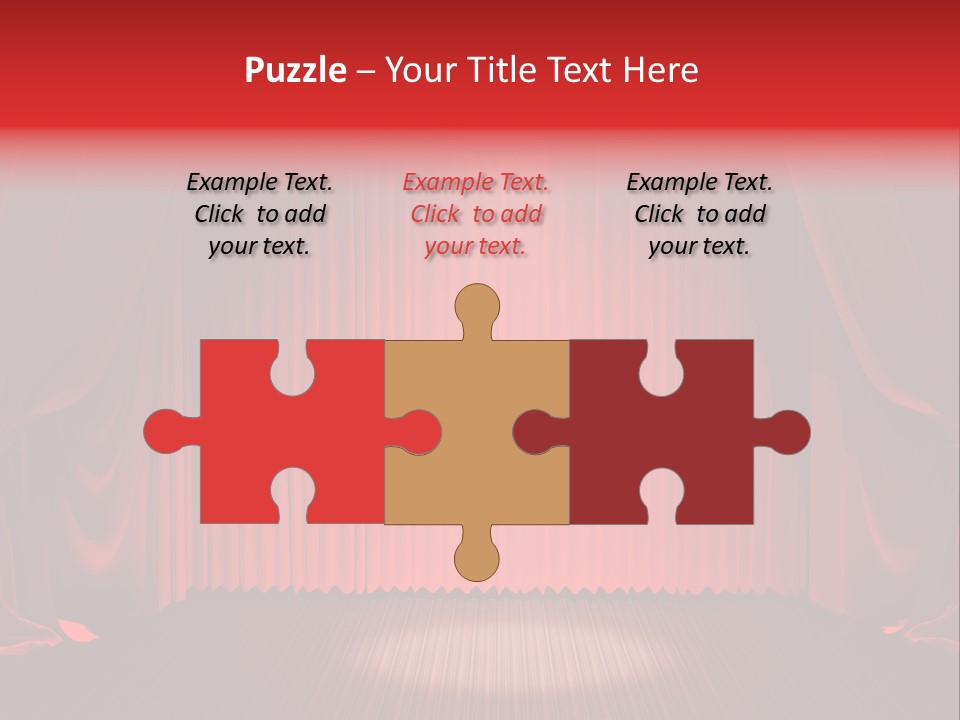 Curtain Background PowerPoint Template