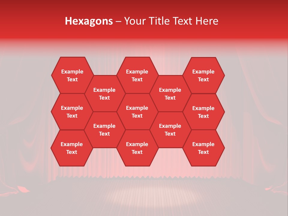 Curtain Background PowerPoint Template