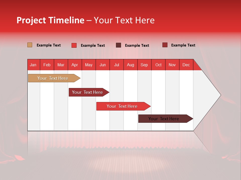 Curtain Background PowerPoint Template