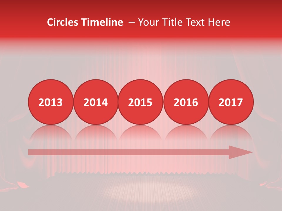 Curtain Background PowerPoint Template