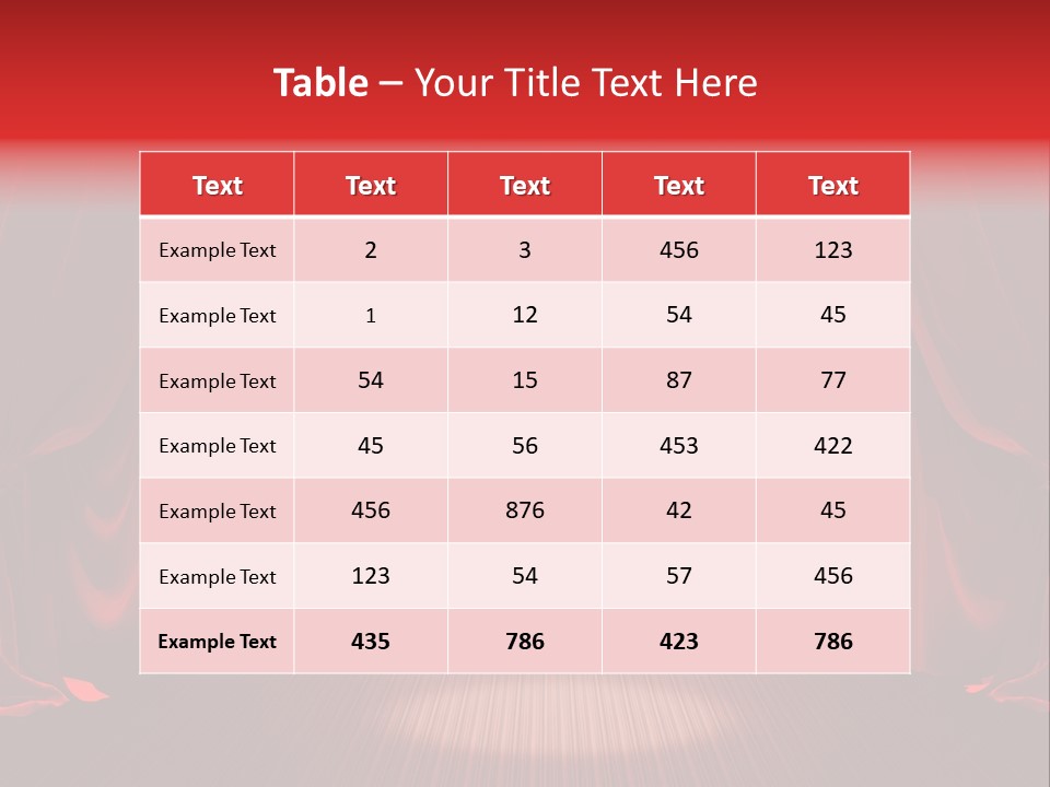 Curtain Background PowerPoint Template