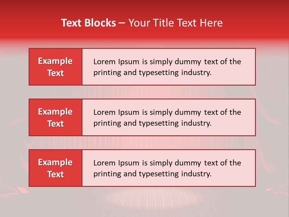 Curtain Background PowerPoint Template